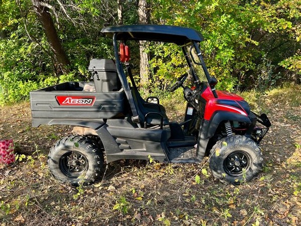 ���������� ����� �� Aeon  SXS Cube 350 4WD � �������