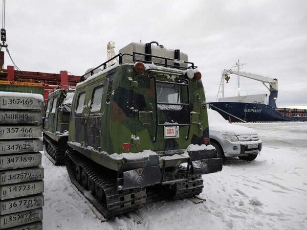 ���������� ����� �� Hagglunds  BV 206 � �������