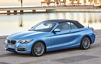 ����������� ���� �� BMW 2-series Cabrio (��� 2-����� ������) � �������