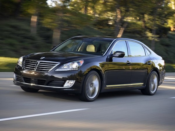 ����������� ���� �� Hyundai Equus (������ ����) � �������