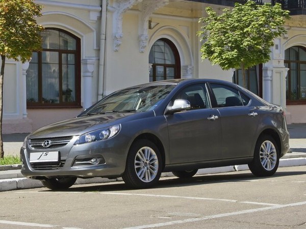 ����������� ���� �� JAC J5 (Heyue) (���� �5 (�����)) � �������