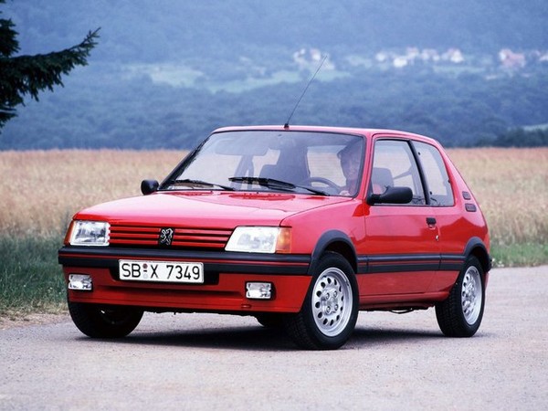 ����������� ���� �� Peugeot 205 GTi (���� 205 ���) � �������
