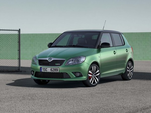 ����������� ���� �� Skoda Fabia RS (����� ����� ��) � �������