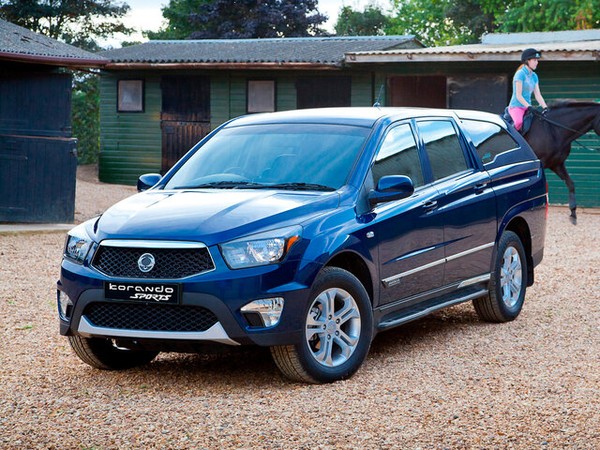 ����������� ���� �� SsangYong Korando Sports (�������� ������� ������) � �������