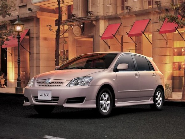 ����������� ���� �� Toyota Allex (������ ������) � �������