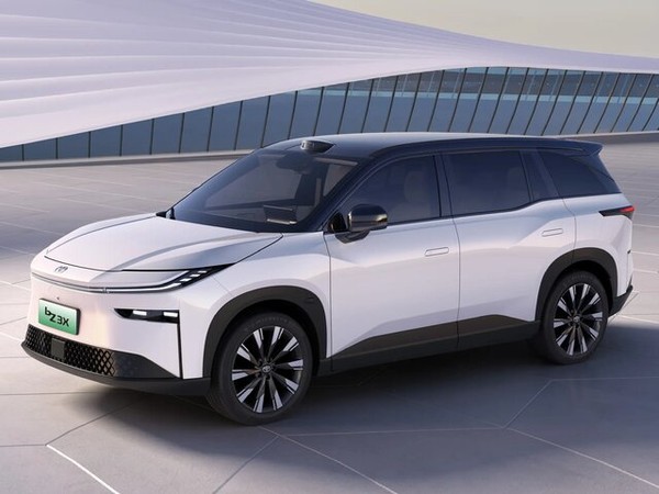 ����������� ���� �� Toyota bZ3X (������ ��3�) � �������